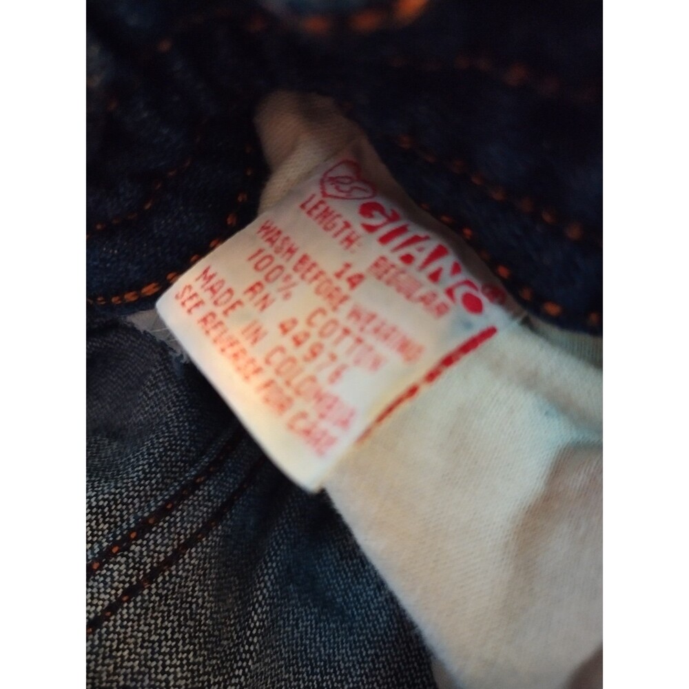 Vintage Gitano Women's Mom Jeans Highlight Stitching High Waist Size 14 - Picture 5 of 9